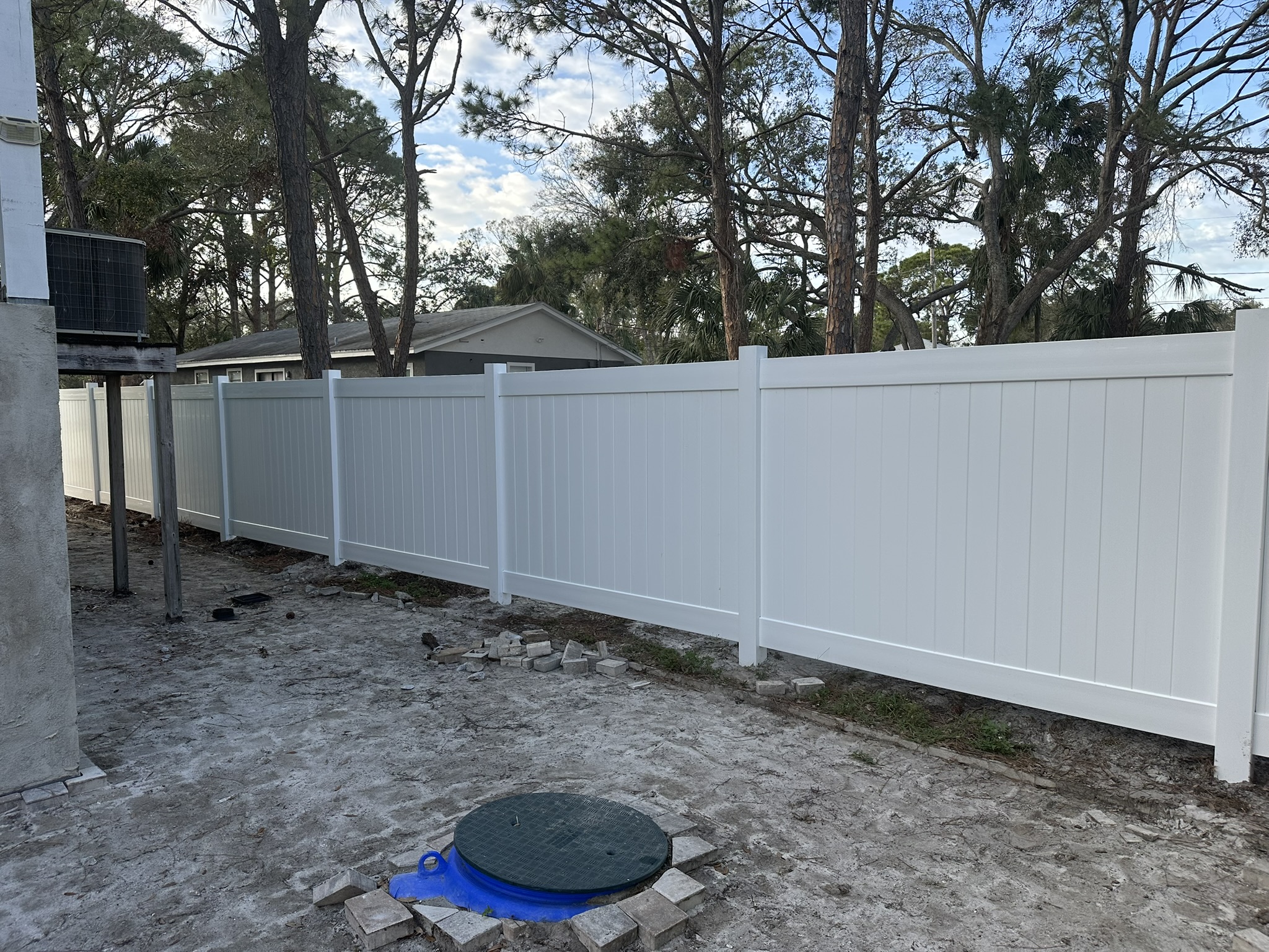 Fence installation