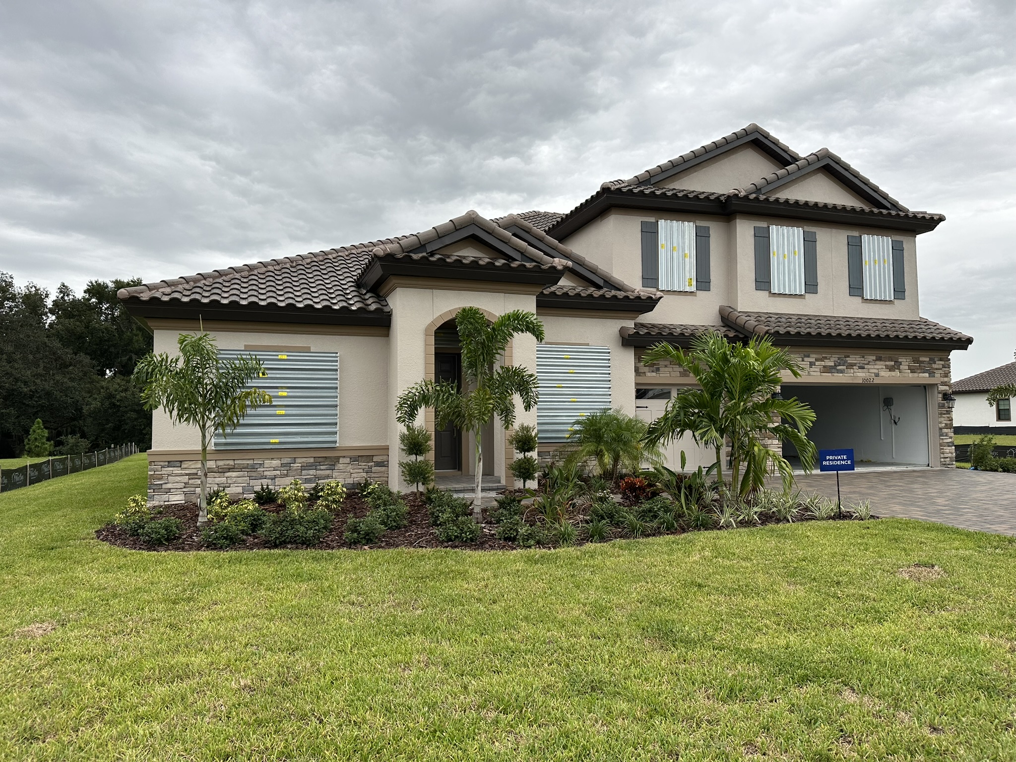 Huricane shutters installation